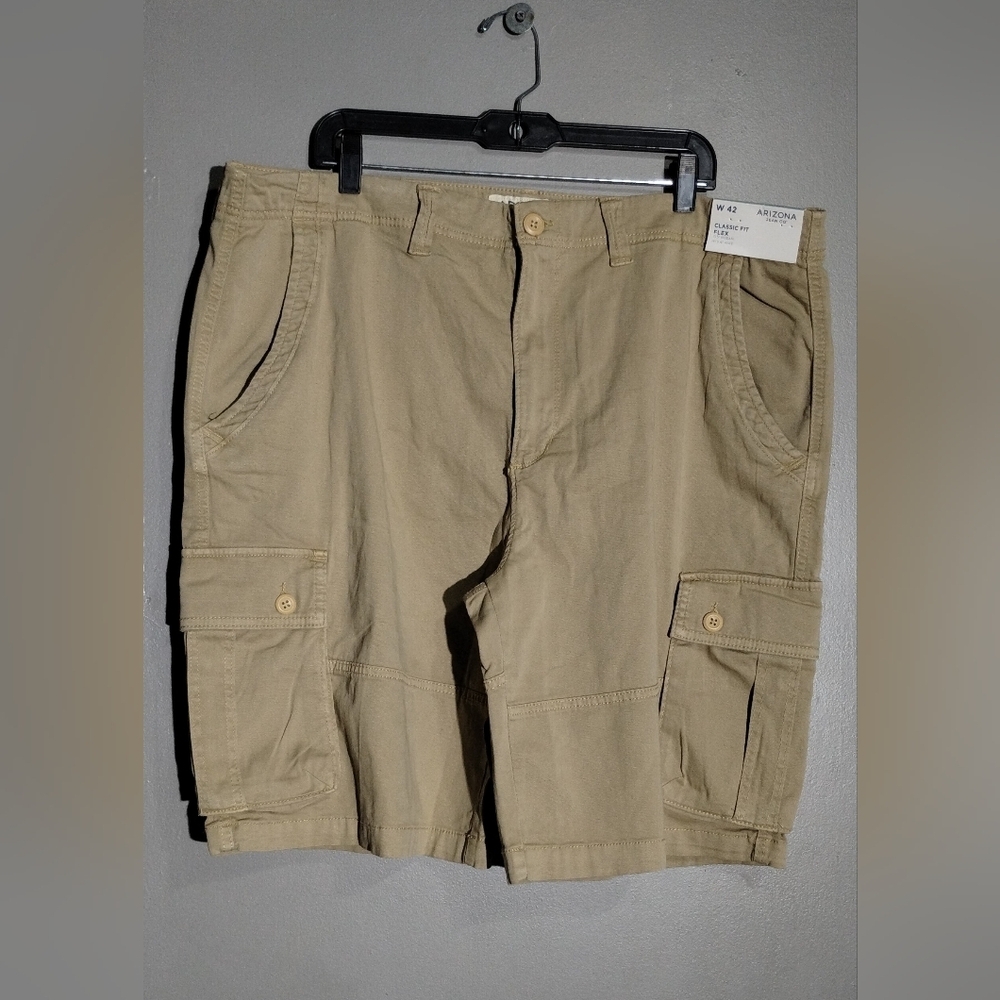 Arizona Jean Company Men's Tan Cargo Shorts